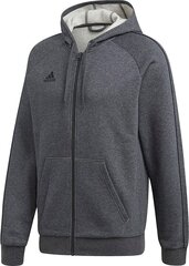 Adidas Džemper Core 18Fz Hoody Grey hind ja info | Meeste pusad | kaup24.ee