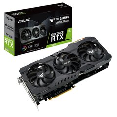 Asus 90YV0GC0-M0NA00 ASUS TUF Gaming GeForce RTX™ 3060 OC Edition 12Гб GDDR6 цена и информация | Видеокарты | kaup24.ee