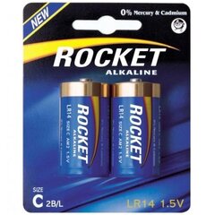 Rocket Alkaline LR14 C elemendid, 2 tk. hind ja info | Alkaline Sanitaartehnika, remont, küte | kaup24.ee