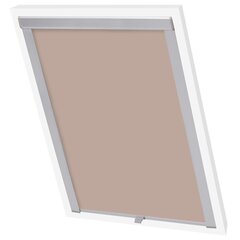 Ночная рулонная штора, светло-коричневая, 104 цена и информация | Рулонные шторы | kaup24.ee
