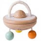Kosmoselaeva kujuline puidust kõristi цена и информация | Imikute mänguasjad | kaup24.ee