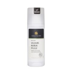 Veluuri ja nubuki salv Solitaire (must) 75ml цена и информация | Уход за одеждой и обувью | kaup24.ee