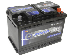 Аккумулятор AGM Boxer Start Stop AGM 70Ач 760А цена и информация | Батареи | kaup24.ee
