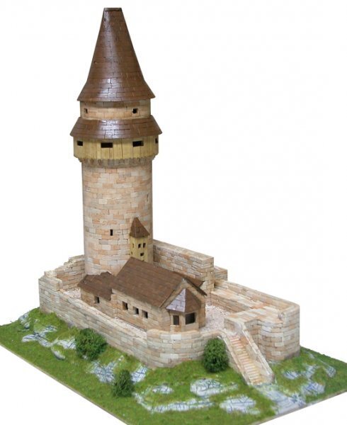 Ehituskomplekt modelleerimiseks Štramberki torn (Tšehhi Vabariik), Aedes 1269 hind ja info | Klotsid ja konstruktorid | kaup24.ee