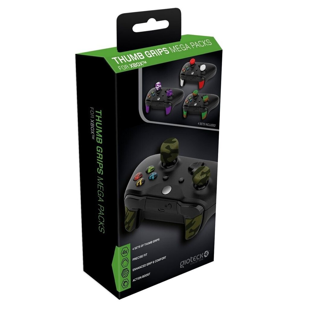 Gioteck Thumb Grips Mega Packs incl. 4 Sets (Xbox One) hind ja info | Mängupuldid | kaup24.ee