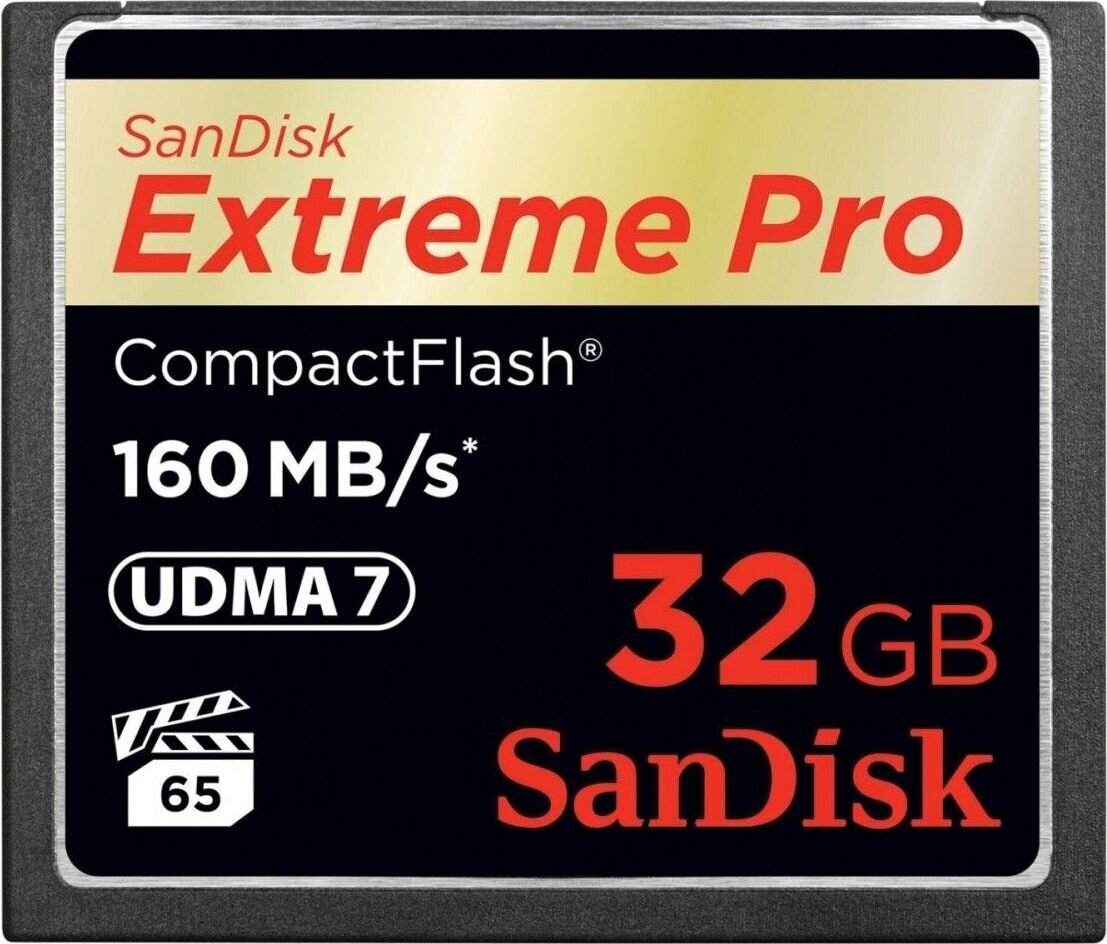 SanDisk Extreme Pro Compact Flash 32GB (SDCFXPS032GX46) цена и информация | Fotoaparaatide mälukaardid | kaup24.ee