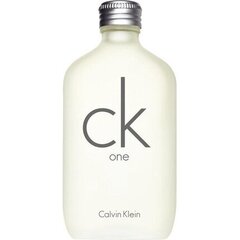 Tualettvesi Calvin Klein CK One EDT unisex 200 ml hind ja info | Naiste parfüümid | kaup24.ee