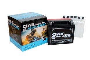 Aku CIAK YTX12-BS 10Ah 12V hind ja info | Mootorrataste akud | kaup24.ee