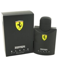 Мужская парфюмерия Scuderia Ferrari Black Ferrari EDT: Емкость - 125 ml цена и информация | Мужские духи | kaup24.ee