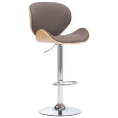 Барный стул, коричневый цена и информация | Стулья для кухни и столовой | kaup24.ee