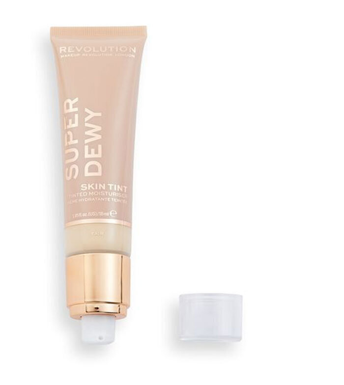 Meigialuskreem Makeup Revolution London Superdewy Skin Tint 55 ml, Fair цена и информация | Jumestuskreemid, puudrid | kaup24.ee