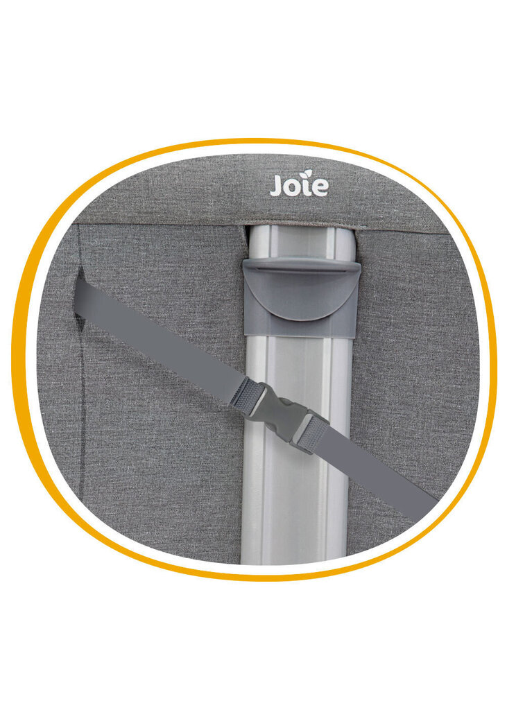 Voodi Joie Roomie™, Gray Flannel hind ja info | Reisivoodid, mänguaedikud | kaup24.ee