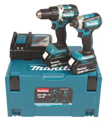 Набор инструментов Makita DLX2189TJ ,18V 2 x 5,0Ah Li-ion цена и информация | Шуруповерты, дрели | kaup24.ee