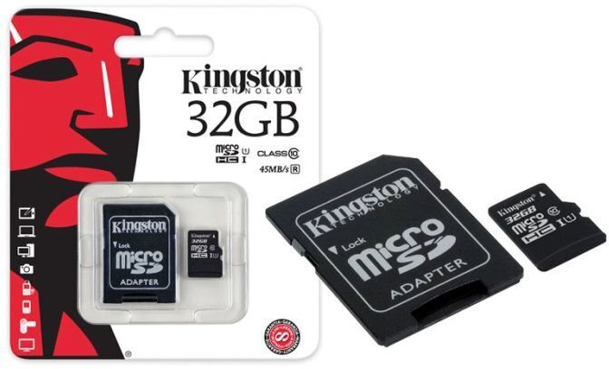Kingston 32 GB microSDHC 10 Class + SD adapter hind ja info | Mobiiltelefonide mälukaardid | kaup24.ee