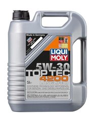 Mootoriõli Liqui Moly Top Tec 4200 5W-30, 5L цена и информация | Моторные масла | kaup24.ee