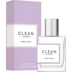 Parfüümvesi Clean Classic Simply Clean EDP naistele, 30 ml цена и информация | Женские духи | kaup24.ee