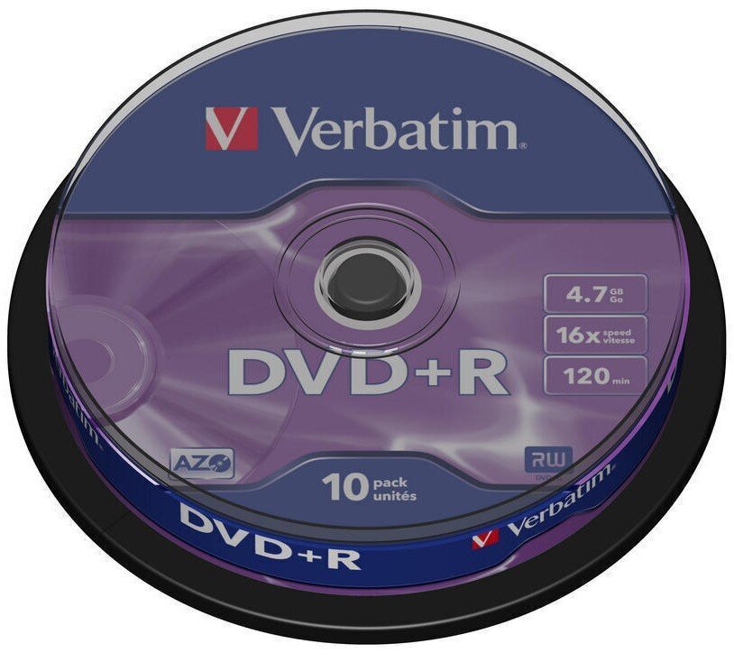 DVD+R 4.7GB 16x Matte Silver, 10tk цена и информация | Vinüülplaadid, CD, DVD | kaup24.ee