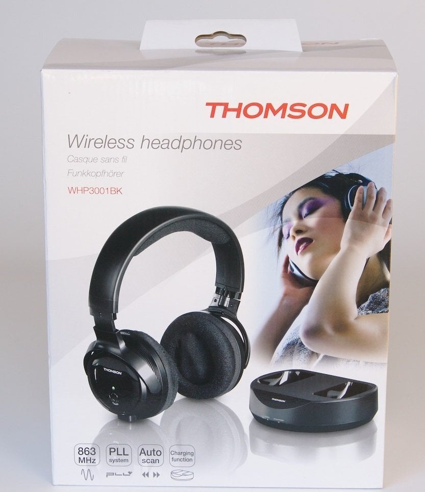 Juhtmevabad kõrvaklapid Thomson WHP3001BK, black hind ja info | Kõrvaklapid | kaup24.ee