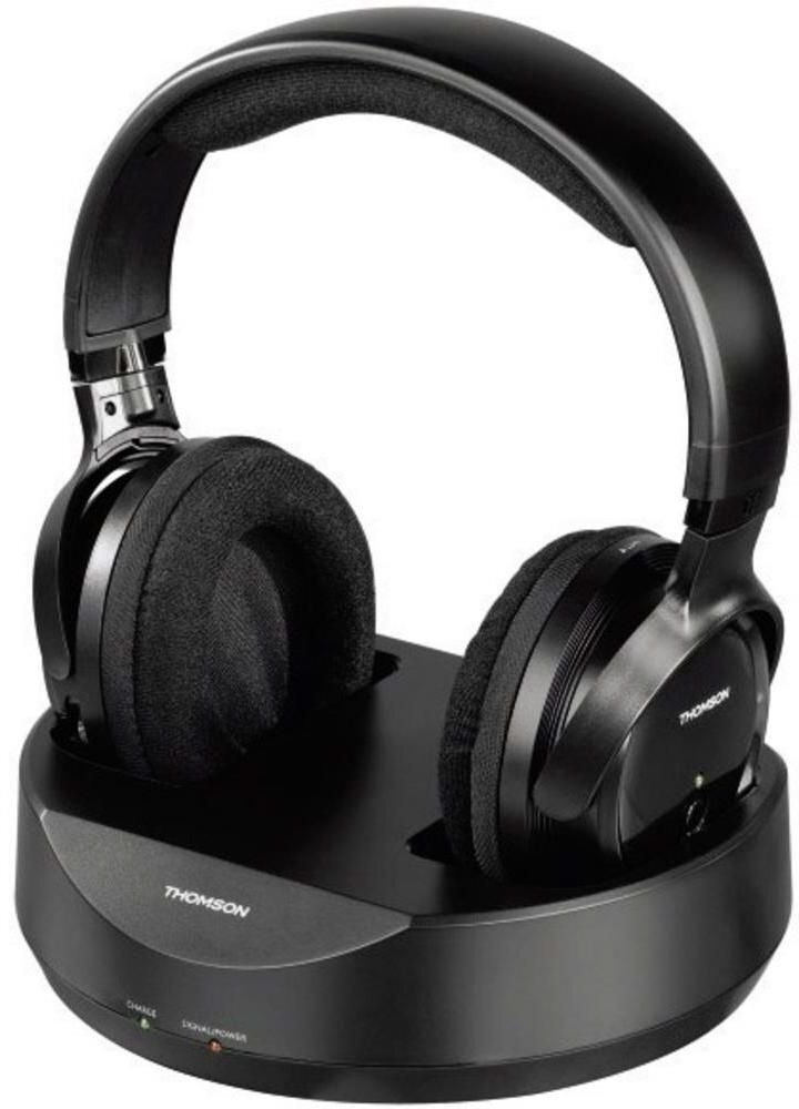 Juhtmevabad kõrvaklapid Thomson WHP3001BK, black цена и информация | Kõrvaklapid | kaup24.ee
