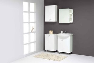 Нижний шкафчик для ванной Elza EAU50, белый цена и информация | Шкафчики для ванной | kaup24.ee