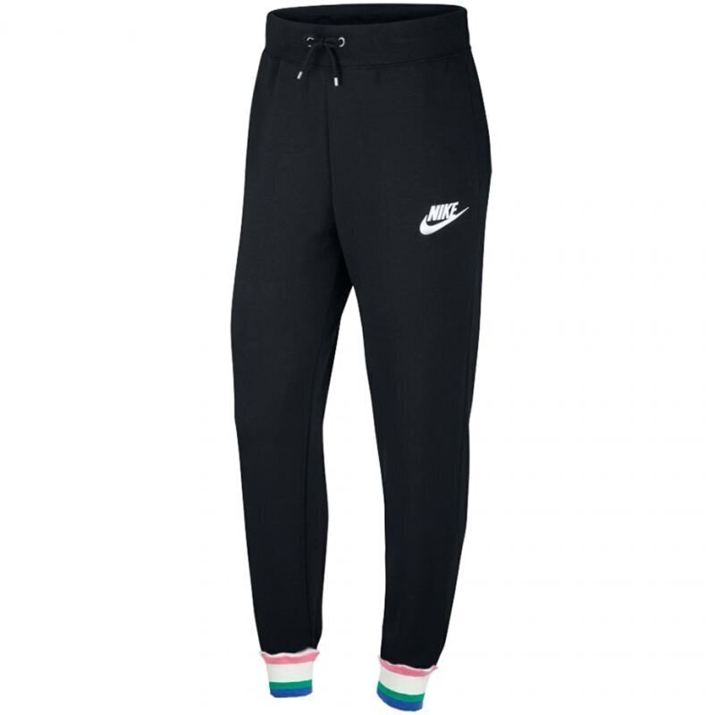 Naiste spordipüksid Nike Heritage Flc W CU5909 010 (74282), must hind ja info | Naiste spordiriided | kaup24.ee