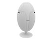 Prügikast "muna" 3 kambrit x25 l, valge hind ja info | Prügikastid | kaup24.ee