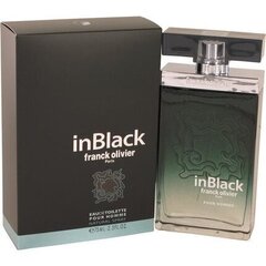 Tualettvesi Franck Olivier In Black EDT meestele 75 ml hind ja info | Meeste parfüümid | kaup24.ee