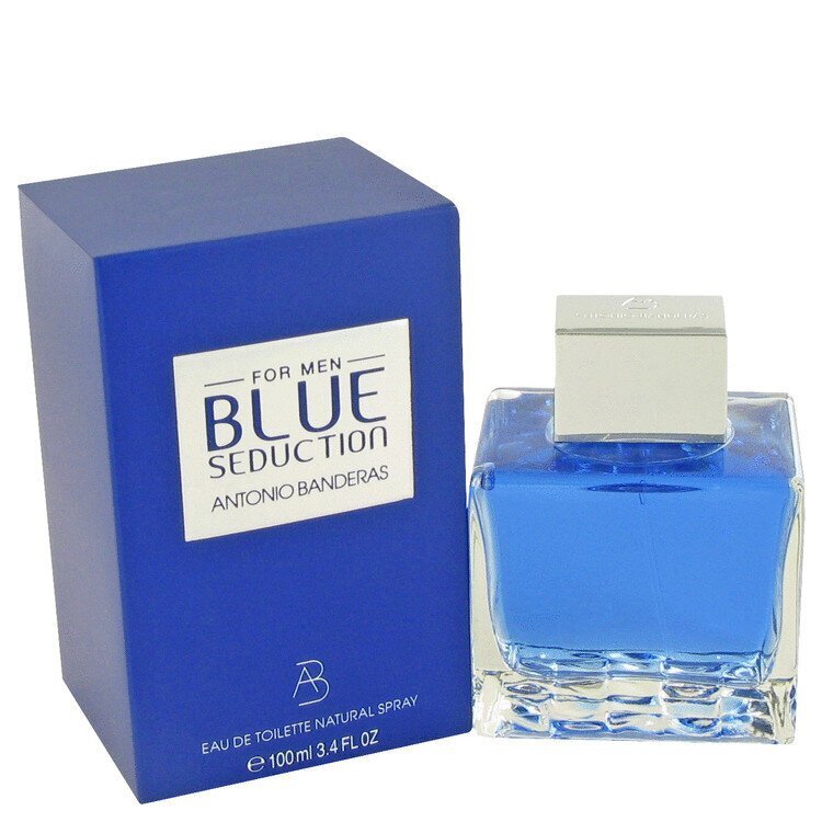 Tualettvesi Antonio Banderas Blue Seduction EDT meestele 100 ml цена и информация | Meeste parfüümid | kaup24.ee