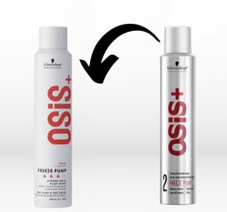 Juukselakk Schwarzkopf Professional Osis+ Freeze Pump, 200 ml цена и информация | Средства для укладки волос | kaup24.ee