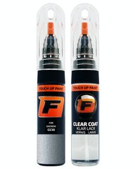 DAEWOO GAR - CARBON FLASH Карандаш-корректор для устранения царапин + Лак 15 ml цена и информация | Автомобильная краска | kaup24.ee