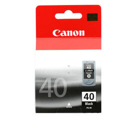 Canon PG-40 Ink Cartridge, Black цена и информация | Картридж Actis KH-653CR | kaup24.ee