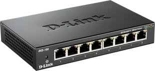 D-Link DGS108 цена и информация | Маршрутизаторы (роутеры) | kaup24.ee