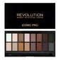 Lauvärvipalett Makeup Revolution London Iconic Pro 1 11,5 g hind ja info | Ripsmetušid, lauvärvid, silmapliiatsid, seerumid | kaup24.ee