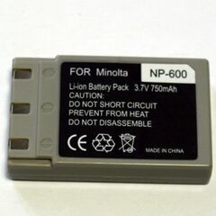 Minolta NP-600 цена и информация | Аккумуляторы, батарейки | kaup24.ee