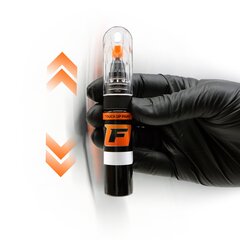 SMART CA7L - JACK BLACK Комплект: Карандаш-корректор для устранения царапин + Модификатор ржавчины + Лак 15 ml цена и информация | Автомобильная краска | kaup24.ee