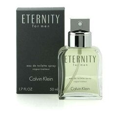 <p>Calvin Klein Eternity For Men EDT для мужчин 50 мл.</p>
 цена и информация | Мужские духи | kaup24.ee