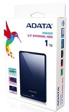 Väline kõvaketas A-Data HV620 2.5" 1TB Usb 3.0 цена и информация | Välised kõvakettad (SSD, HDD) | kaup24.ee