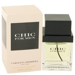 Мужская парфюмерия Chic for Men Carolina Herrera EDT (60 ml) цена и информация | Мужские духи | kaup24.ee