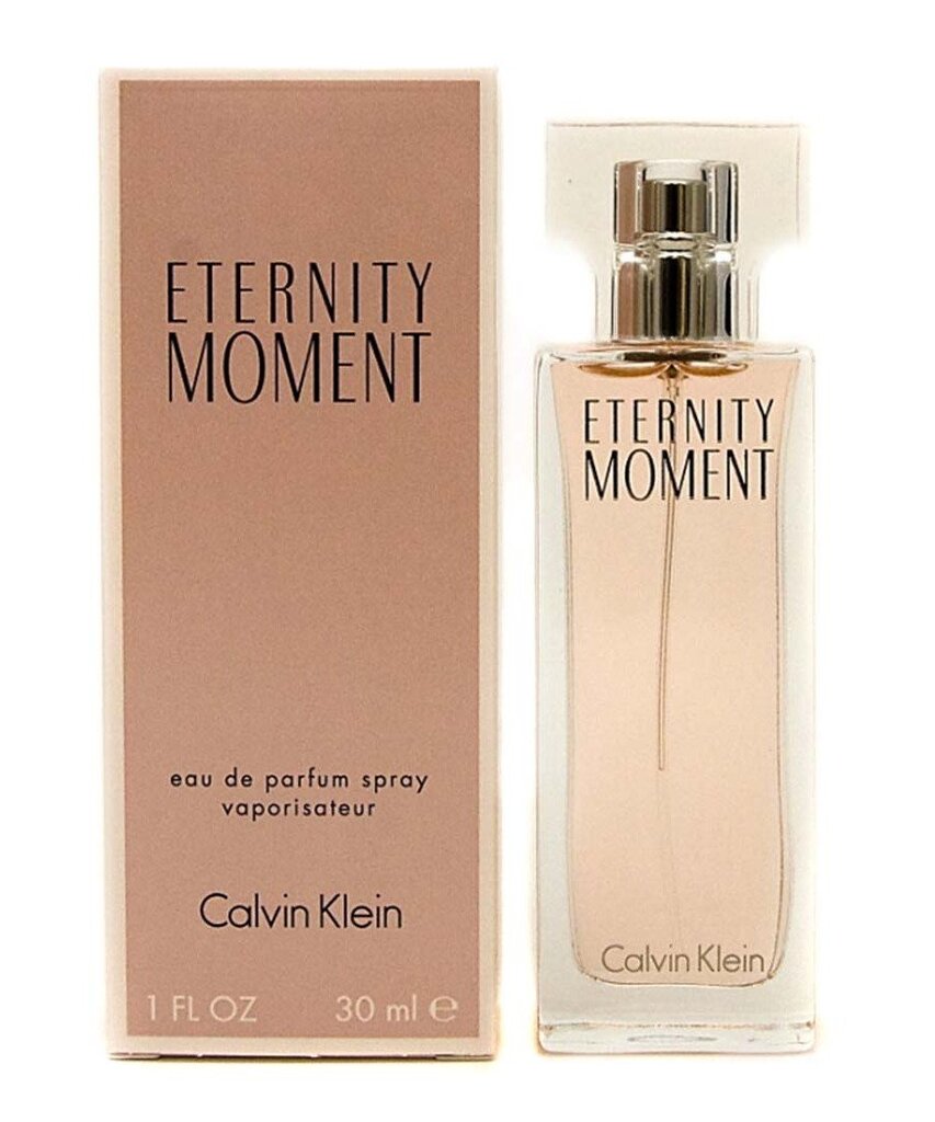 Parfüümvesi Calvin Klein Eternity Moment EDP naistele 30 ml цена и информация | Naiste parfüümid | kaup24.ee