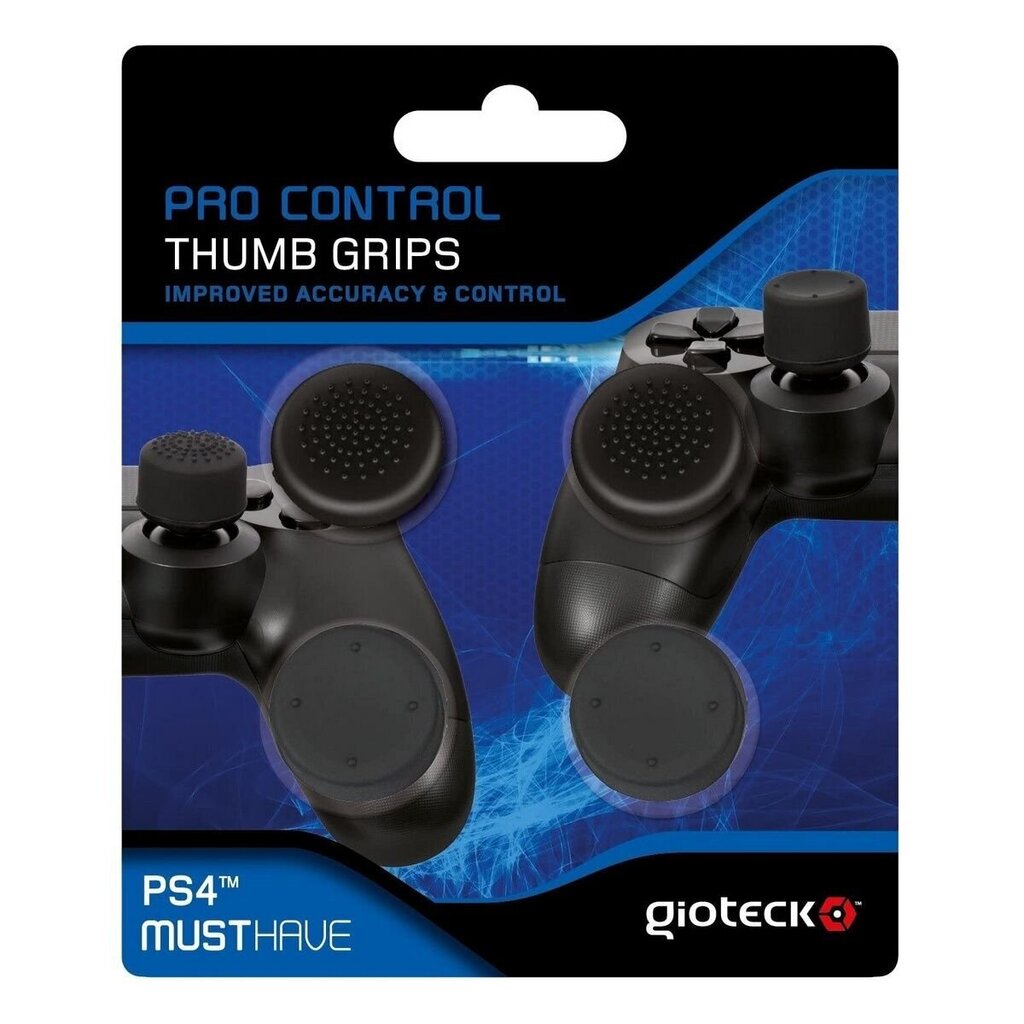 Mygtukų skydeliai Gioteck Pro Control Thumb Grips, skirta PS4 hind ja info | Mängupuldid | kaup24.ee