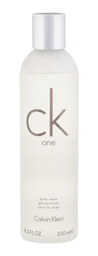 Dušigeel Calvin Klein CK One unisex 250 ml цена и информация | Lõhnastatud kosmeetika naistele | kaup24.ee