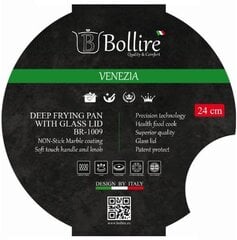 Bollire sügav pann kaanega Venezia Line, 24 cm hind ja info | Pannid | kaup24.ee