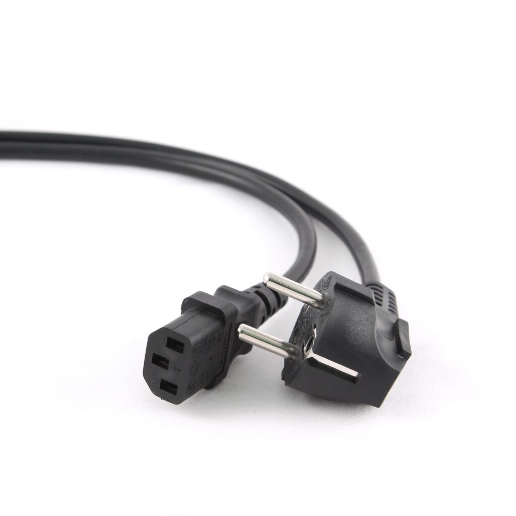 RoGer PC PSU Cable 1.8m Black hind ja info | Kaablid ja juhtmed | kaup24.ee