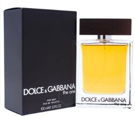 Dolce & Gabbana The One EDT meestele 100 ml цена и информация | Мужские духи | kaup24.ee