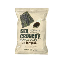 Merevetikate suupisted Teriyaki, SEA CRUNCHY, 12tk hind ja info | Suupisted, krõpsud | kaup24.ee