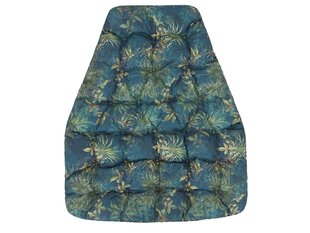 Подушка для подвесного кресла-качалки HobbyGarden George, зеленая/синяя цена и информация | Подушки, наволочки, чехлы | kaup24.ee
