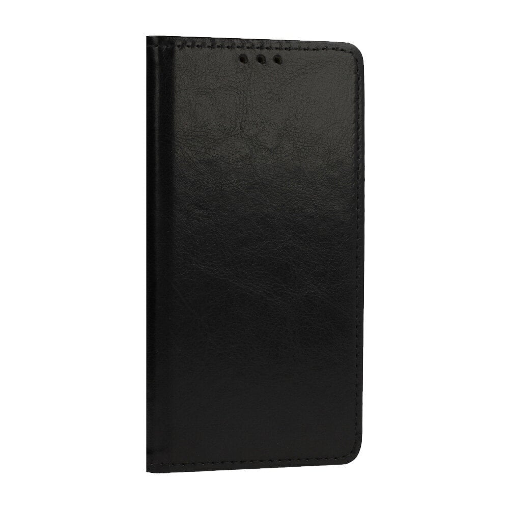 Nahast telefoniümbris Leather book iPhone 7 / 8 / SE 2020, must цена и информация | Telefoni kaaned, ümbrised | kaup24.ee