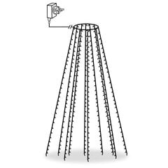 vidaXl kuusetuled, võrk, 300 Ledi, Ip44, 300 cm цена и информация | Гирлянды | kaup24.ee