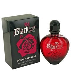 Naiste parfüüm Paco Rabanne Black Xs For Her EDT (80 ml) hind ja info | Paco Rabanne Kosmeetika, parfüümid | kaup24.ee