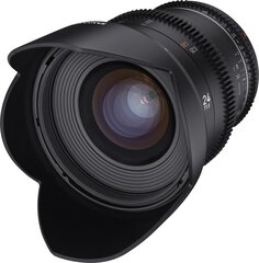 SAMYANG 24 мм T1.5 VDSLR MK2 Canon RF цена и информация | Линзы | kaup24.ee